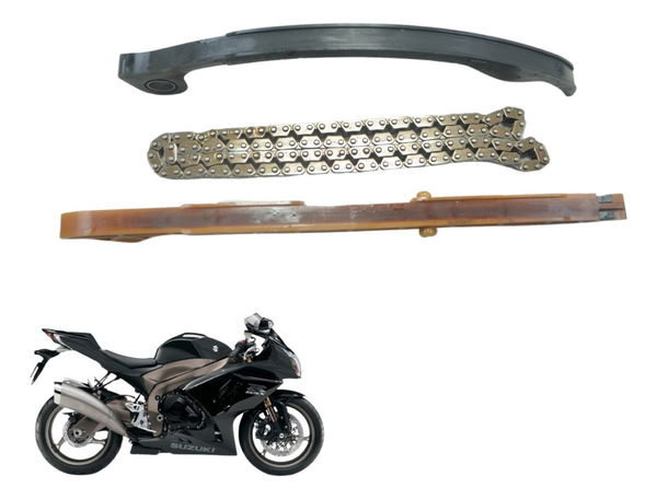 Kit Guia Corrente Comando Suzuki Gsx-r Srad 1000 11-16 Orig
