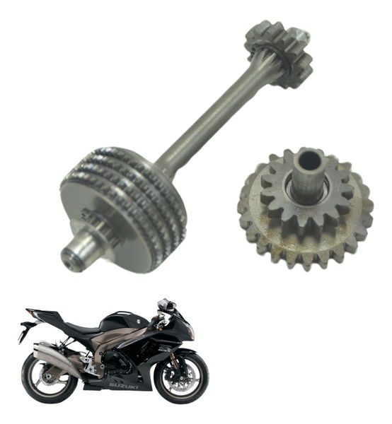 Par Engrenagem Redução Partida Suzuki Gsx-r Srad 1000 11-16