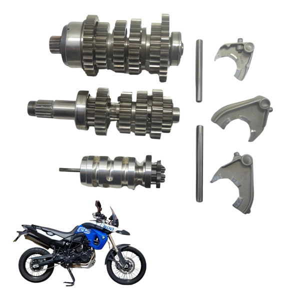 Caixa Cambio Marcha Completa Bmw F 800 Gs 09-17 Original