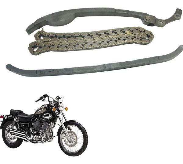 Kit Guia Tensor Corrente Comando Yamaha Virago Xv 535 94-02