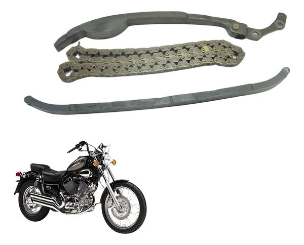 Kit Guia Tensor Corrente Comando Yamaha Virago Xv 535 94-02