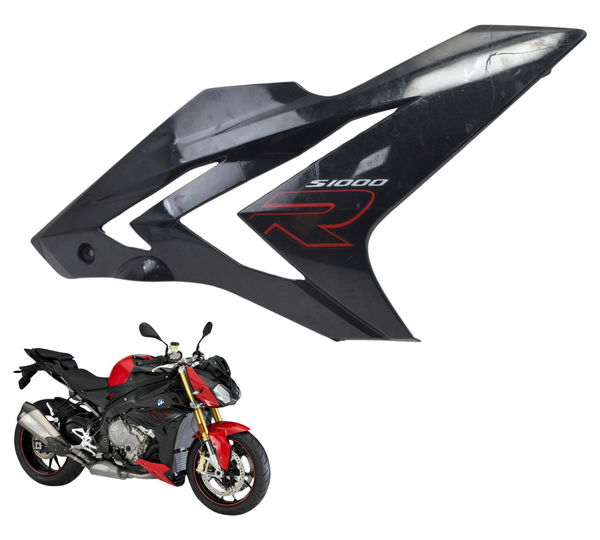 Carenagem Lateral Dir C/ Detalhe Bmw S 1000 R 14-17 Original Preto