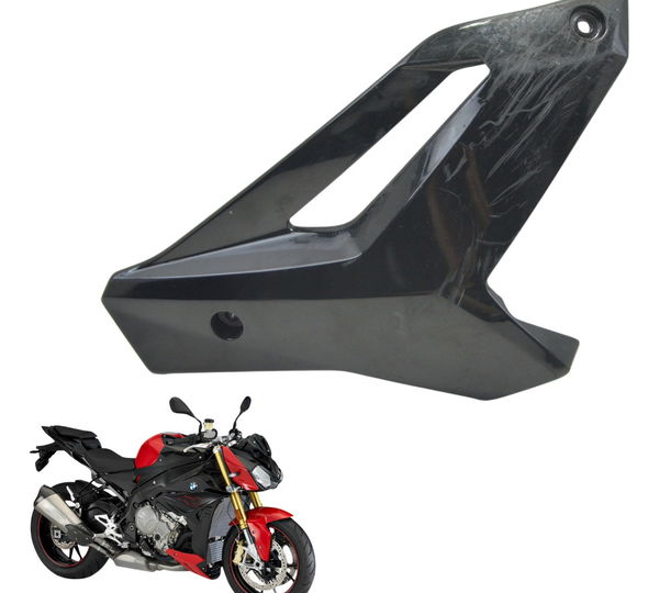 Spoiler Esquerdo C/ Detalhes Bmw S 1000 R 14-17 Original Preto
