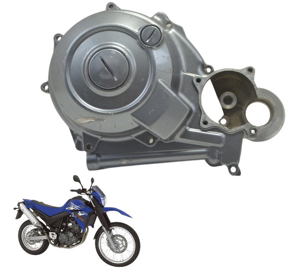 Tampa Estator C/ Detalhes Yamaha Xt 660 R 05-08 Original Prateado