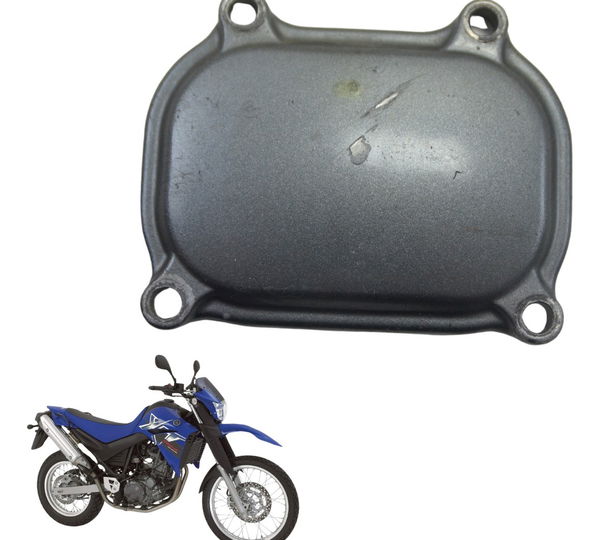 Tampa Cabeçote C/ Detalhes Yamaha Xt 660 R 05-08 Original Cinza
