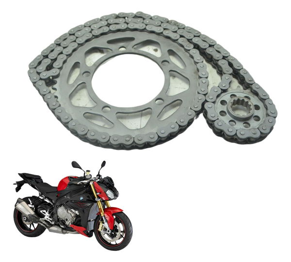 Kit Relação Bmw S 1000 R 14-17 Original Prateado