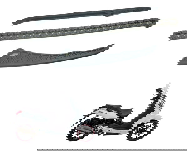 Kit Guia Tensor Corrente Comando Dafra Citycom 300i 11-17