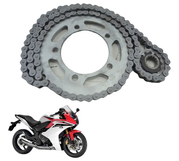 Kit Relação Honda Cbr 600f 12-14 Original Prateado