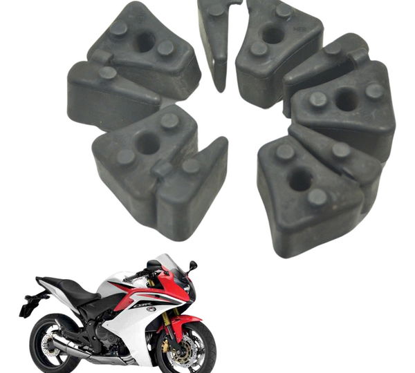 Jogo Coxim Cubo Coroa Honda Cbr 600f 12-14 Original