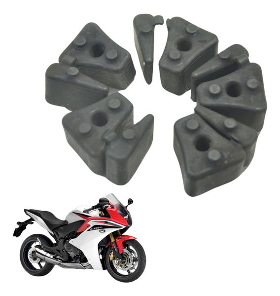 Jogo Coxim Cubo Coroa Honda Cbr 600f 12-14 Original