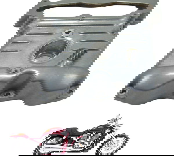 Tampa Cabeçote Harley V-rod 1130 03-06 Original Prateado