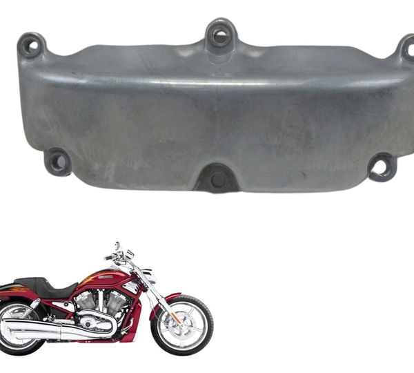 Tampa Cabeçote Harley V-rod 1130 03-06 Original Cinza-escuro
