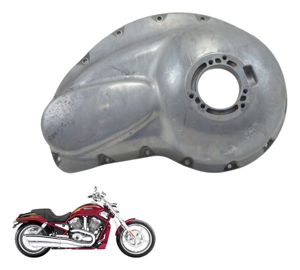 Tampa Motor Direita Embreagem Harley V-rod 1130 03-06 Orig Cinza