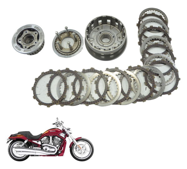 Embreagem Completa Harley V-rod 1130 03-06 Original