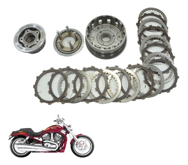 Embreagem Completa Harley V-rod 1130 03-06 Original
