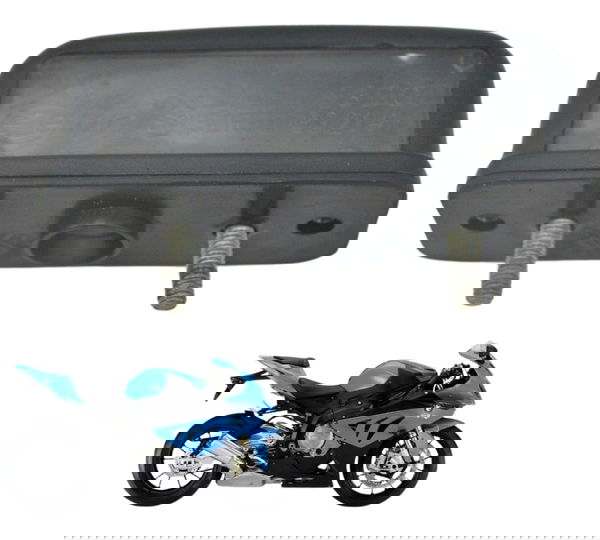 Luz Placa Bmw S 1000 Rr 10-14 Original Direito Preto