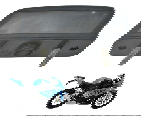 Luz Placa Bmw S 1000 Rr 10-14 Original Direito Preto