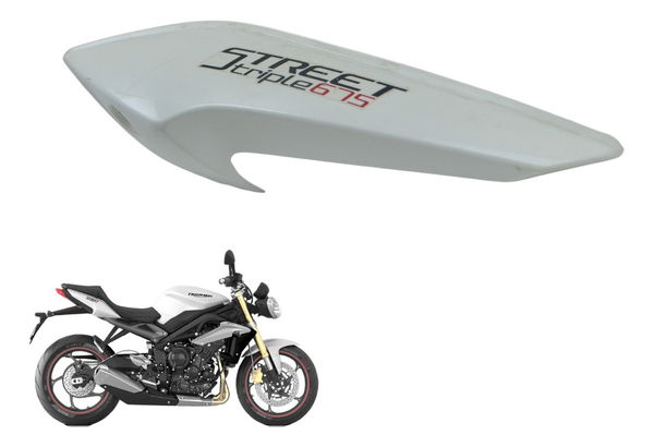 Rabeta Esquerda C/ Avaria Triumph Street Triple 675 13-16