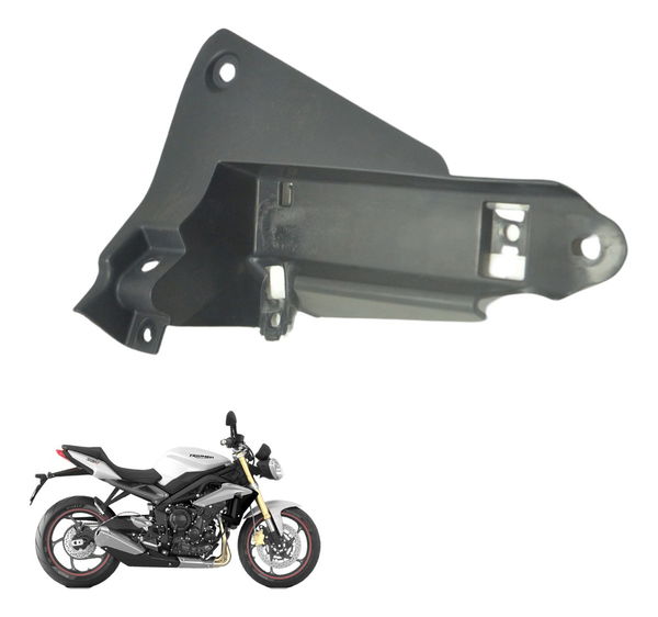 Acabamento Radiador Inf Esq Triumph Street Triple 675 13-16