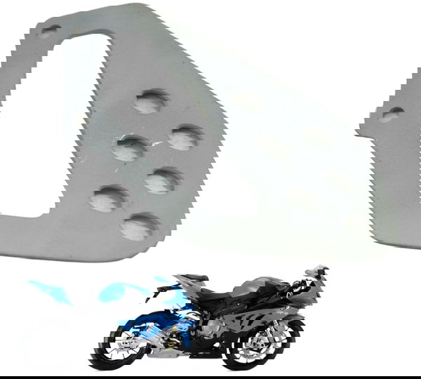 Apoio Calcanhar Esquerdo Bmw S 1000 Rr 10-14 Original Cinza 11