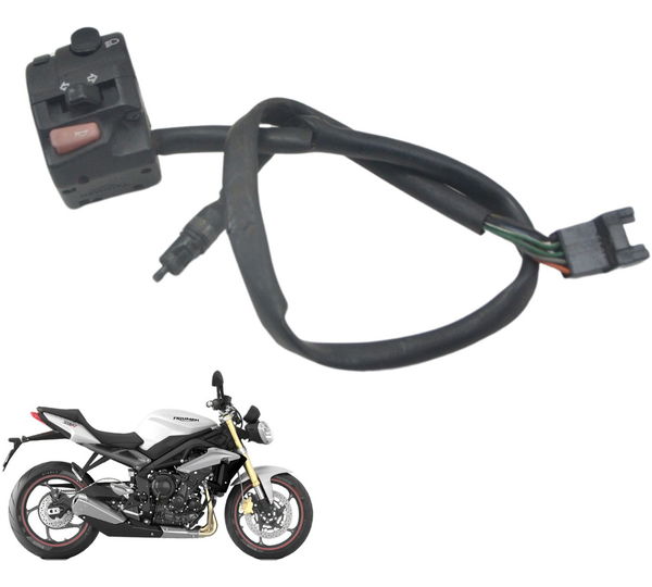 Chave Punho Luz Triumph Street Triple 675 13-16 Original