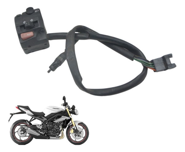 Chave Punho Luz Triumph Street Triple 675 13-16 Original