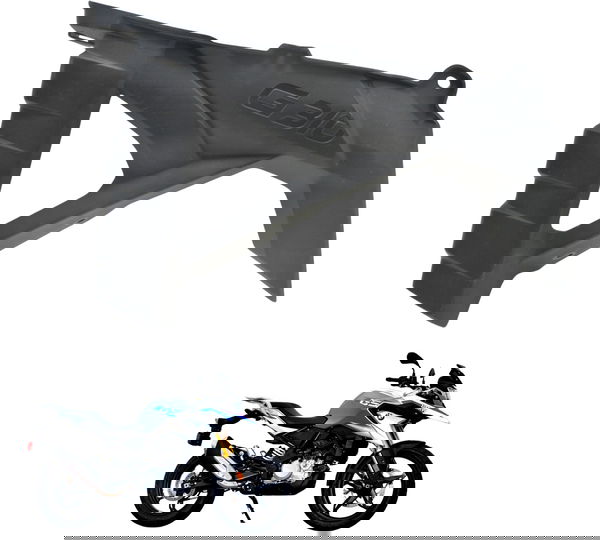 Acabamento Radiador Esquerdo Bmw G 310 Gs 17-20 Original Preto