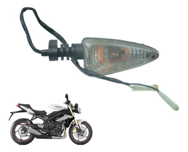 Pisca Diant Esq C/ Avaria Triumph Street Triple 675 13-16