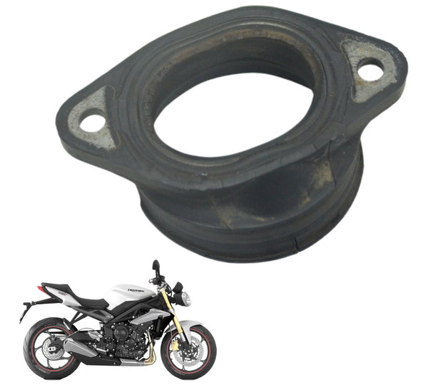 Coletor Admissão C/ Detalhes Triumph Street Triple 675 13-16