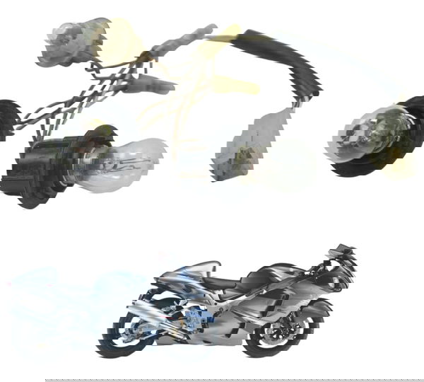 Chicote Lanterna Tras Suzuki Gsx-r 1300 Hayabusa 99-07 Orig Vermelho