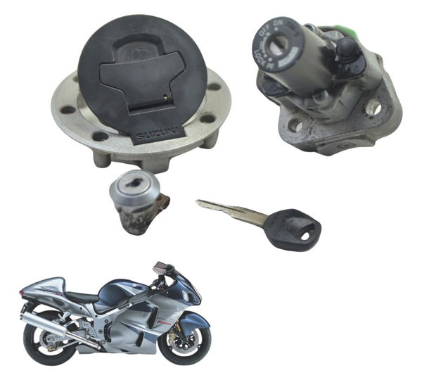 Kit Chave Ignição Suzuki Gsx-r 1300 Hayabusa 99-07 Original