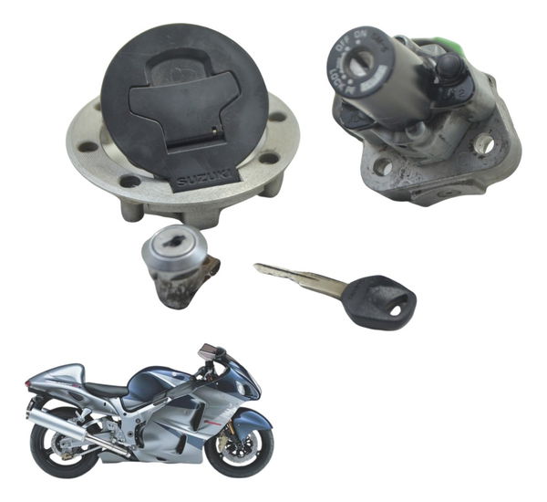 Kit Chave Ignição Suzuki Gsx-r 1300 Hayabusa 99-07 Original