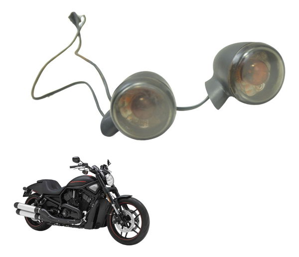 Par Pisca Traseiro Harley Night Rod 12-16 Original