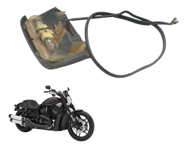 Luz De Placa S/ Lente Harley Night Rod 12-16 Original