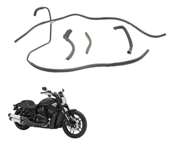 Kit Mangueira Harley Night Rod 12-16 Original