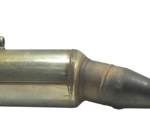 Ponteira Escape Esquerda Bmw G 650 Gs 05-11 Original Prateado