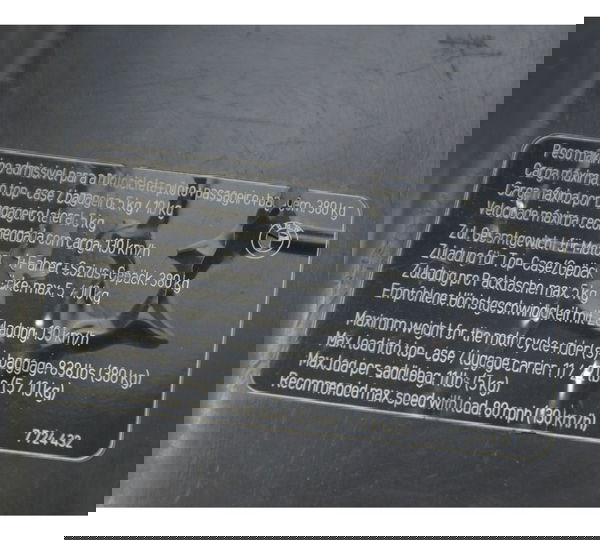 Paralama Traseiro Interno B Bmw G 650 Gs 05-11 Original