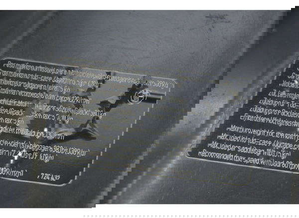 Paralama Traseiro Interno B Bmw G 650 Gs 05-11 Original