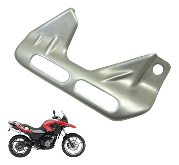 Acabamento Pedaleira Traseira Bmw G 650 Gs 05-11 Original