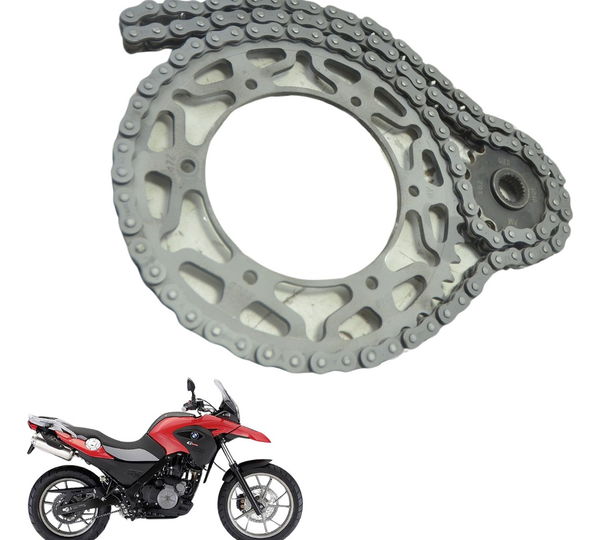 Kit Relação Bmw G 650 Gs 05-11  Prateado