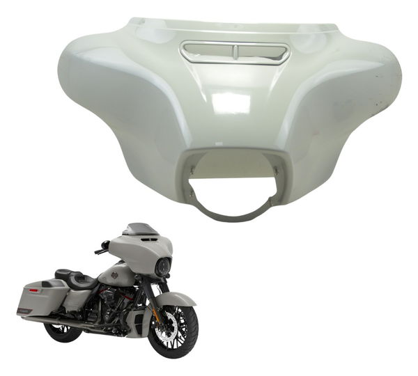 Morcegão Carenagem Front C/det Harley Street Glide Cvo 2020  Branco