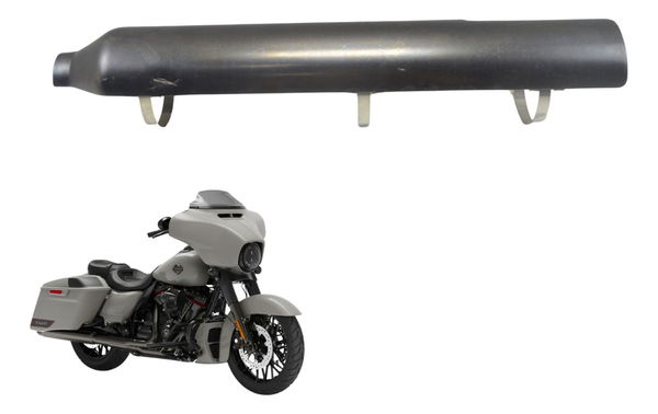 Capa Ponteira Escape Esq C/det Harley Street Glide Cvo 2020