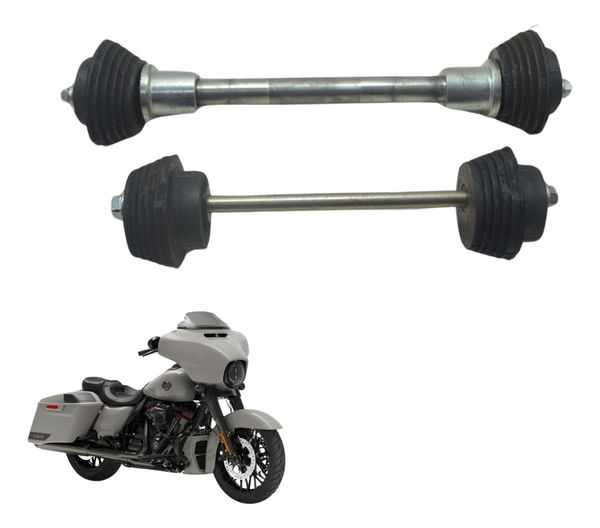 Jogo Coxim Suporte Motor Harley Street Glide Cvo 2020 Orig