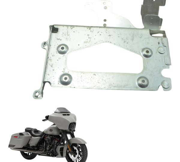 Suporte Multimídia Harley Street Glide Cvo 2020 Original Cinza