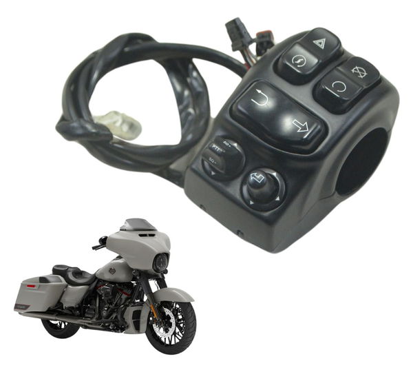 Chave Punho Partida Harley Street Glide Cvo 2020 Original