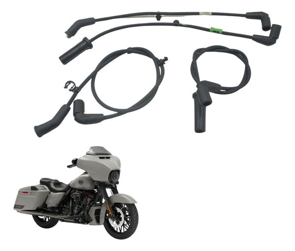 Cabos Bobina Ignição Harley Street Glide Cvo 2020 Original
