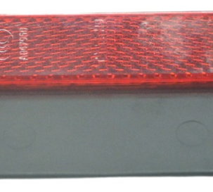 Refletor Placa Olho De Gato Harley Street Glide Cvo 2020 Esquerdo Vermelho