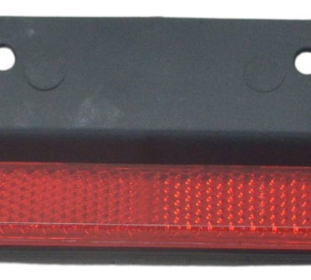 Refletor Placa Olho De Gato Harley Street Glide Cvo 2020 Esquerdo Vermelho