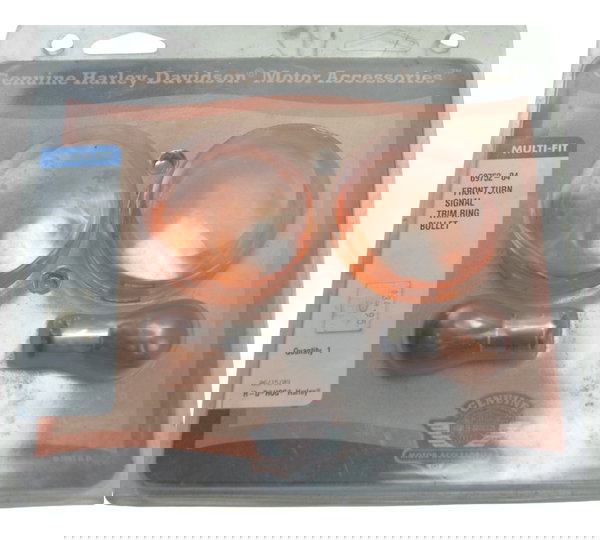 Lente Lâmpadas Pisca Harley Softail Original