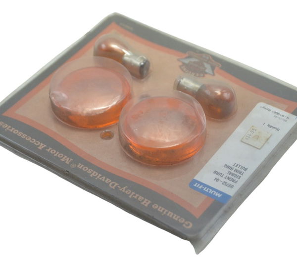 Lente Lâmpadas Pisca Harley Softail Original